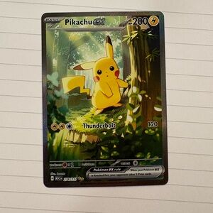 Pikachu EX SIR Ascended Heroes Card